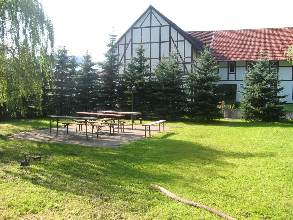Landhotel & Restaurant Gutsherrn-Klause Dankerode  Bagian luar foto